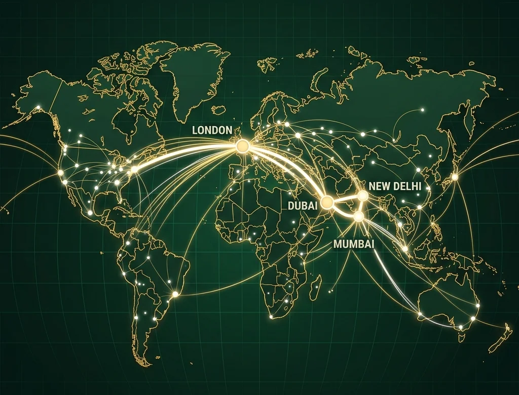 FEDA Global Network Map