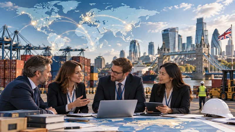 Global Logistics at London Port