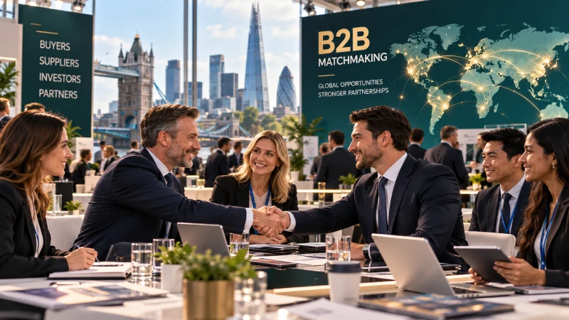 London B2B Matchmaking Handshake